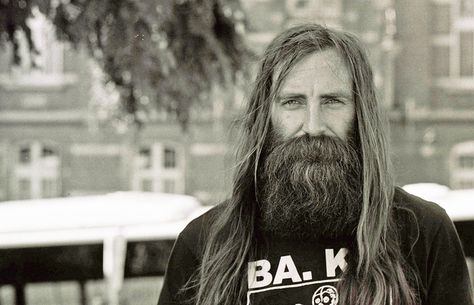 Haslam Chris Haslam, Long Hair And Beard, Moustaches Men, Long Hair Beard, Beard Rules, Mens Facial, Backyard Shade, Epic Beard, Beard Look