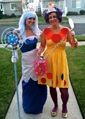 Homemade Queen Frostine and Princess Lolly from Candyland Couple Costumes: Who doesn't remember everyone's favorite childhood game- Candyland? My best friend and I wanted to be our favorite characters from the game, which meant Unique Diy Halloween Costumes, Office Costumes, Candy Land Characters, Princess Lolly, Candy Land Costumes, Queen Frostine, Costumes For Best Friends, Parade Costumes, Best Friend Costumes