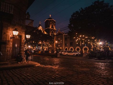 Intramuros Aesthetic Night, Purple Galaxy Wallpaper, Philippine Art, Vigan, House Front Design, Dark Academia Aesthetic, Academia Aesthetic, Ancient Times, Island Life