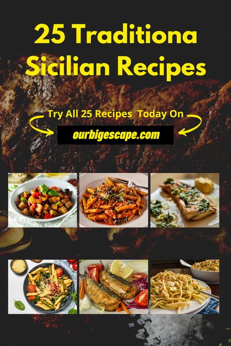 Sicilian Dinner Recipes, Sicily Food Sicilian Recipes, Authentic Italian Recipes Sicily Sicilian Food, Authentic Sicilian Recipes, Traditional Sicilian Recipes, Sicilian Recipes Authentic, Sopranos Recipes, French Vegetarian Recipes, Sicilian Christmas