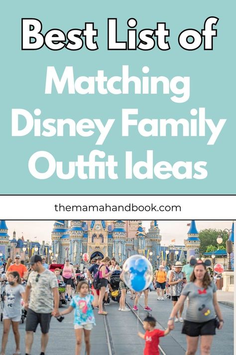 Wondering what to wear to Disney World? Find the best clothes to wear to Disney that are both practical and stylish. Opt for Disney comfortable outfits and fun family Disney shirts. Choose cute Disney World shirts or go for matching family looks with these matching Disney shirt ideas. Perfect for your family vacation, these family Disney outfit ideas are great for every member of the family! Disney World Family Outfits, Family Disney Outfits, Disney Family Outfits, Wear To Disney World, Family Disney Shirts Matching, What To Wear To Disney, Family Outfit Ideas, Disney Family Vacation Shirts, Disney Outfit Ideas