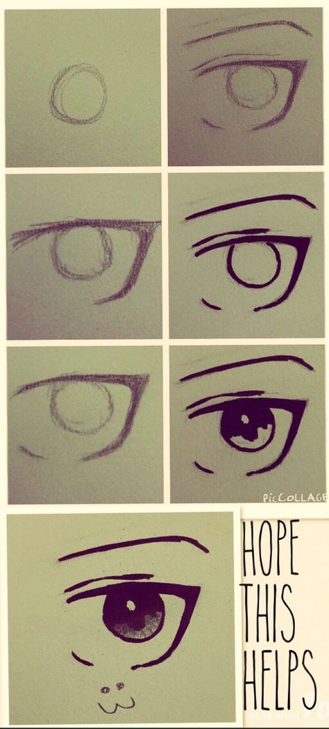 This is a little picture walk through of how I draw anime/manga eyes. This is pretty easy in my opinion, I hope this helps you somehow. NO REPINS OR I WILL CUT YOU. Have a nice day~ Draw An Eye, How To Draw Anime Eyes, Realistic Eye Drawing, How To Draw Anime, Manga Eyes, Draw Anime, 웃긴 사진, Guided Drawing, Anime Eyes