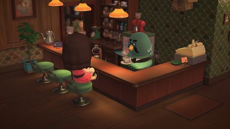 Animal Crossing Cafe, Anime Mha, Animal Crossing Fan Art, Interior Inspo, Animal Crossing, House Interior, Novelty Lamp, Nintendo, Table Lamp