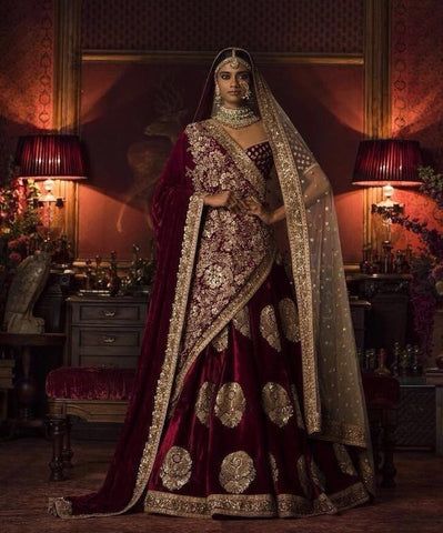 Maroon Bridal Lehenga, Maroon Lehenga, Indian Bridal Lehenga, Lehenga Choli Online, Indian Bridal Dress, Patiala Salwar, Indian Bridal Wear, Indian Bridal Fashion, Indian Bridal Outfits