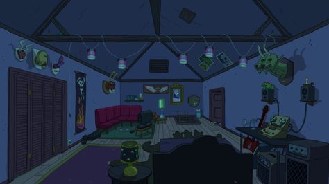 Adventure Time Background, Marshall Lee Adventure Time, The Land Of Ooo, Ideas Habitaciones, Land Of Ooo, Marceline And Bubblegum, Brown Roof, White Zombie, Adventure Time Wallpaper