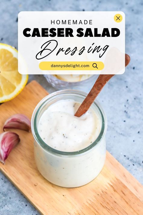 🥑 Skip the store-bought dressings and make your own! This Homemade Caesar Dressing is customizable and tastes better than anything from a bottle. #HealthyLiving #Cooking 🧀 Dairy Free Caesar Dressing, Easy Caesar Salad Dressing, Goats And Chickens, Homemade Caesar Salad, Caesar Salads, Homemade Caesar Dressing, Baked Orange Chicken, Homemade Caesar Salad Dressing, Homemade Caesar