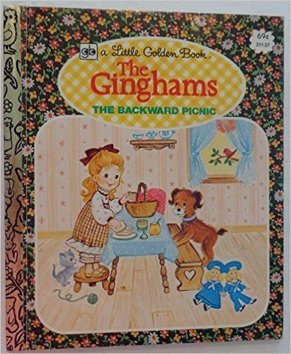 The Ginghams: The Backward Picnic. A Little Golden Book: Joan Chase Bowden, JoAnne E.; Creative Studios 1, Inc. Koenig: AmazonSmile: Books Lost Memories, Classic Childrens Books, Recycled Book, Golden Books, Childhood Books, Golden Book, Book Worm, Little Golden Books, Children's Literature