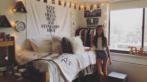 My college dorm room at the Fashion Institute of Technology! Fashion Institute Of Technology Dorm, Nyc Dorm Room, Nyc Dorm, Fit Nyc, Dorm Style, Room Things, Fashion Institute Of Technology, College Dorm Room, Dorm Ideas