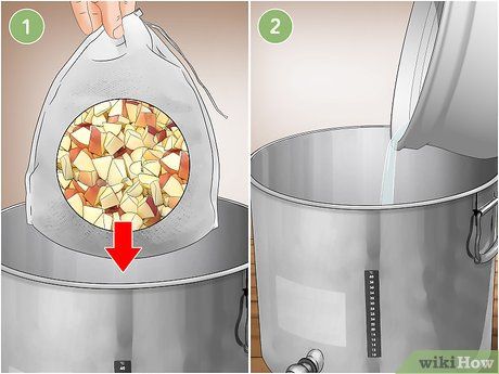 How To Make Apple Wine, Apple Wine Recipe Homemade, Apple Wine Recipe, Wine Making Recipes, Homemade Wine Recipes, Apple Wine, Low Calorie Cocktails, Homemade Alcohol, Diy Apple