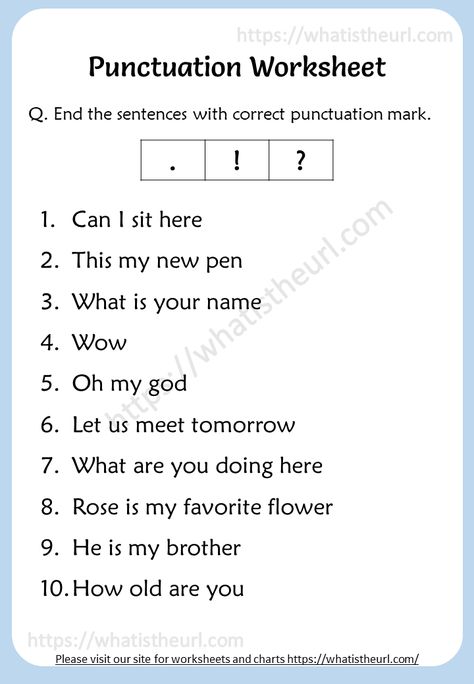 Grammar Revision Worksheets For Grade 2, English Grammar Worksheets For Grade 2, Grammar For 2nd Grade, 4th Class English Worksheets, Punctuation Worksheets For Class 1, Punctuation Worksheets Grade 4, Punctuation Worksheets 2nd Grade, Revision English, Nouns Worksheet Kindergarten