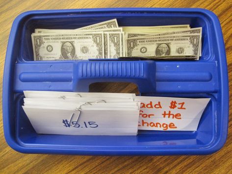 Next Dollar Up - special education work task Vocational Task Boxes, Life Skills Centers, Vocational Activities, Vocational Tasks, Sped Math, Life Skills Class, Life Skills Curriculum, Functional Life Skills, Teaching Money