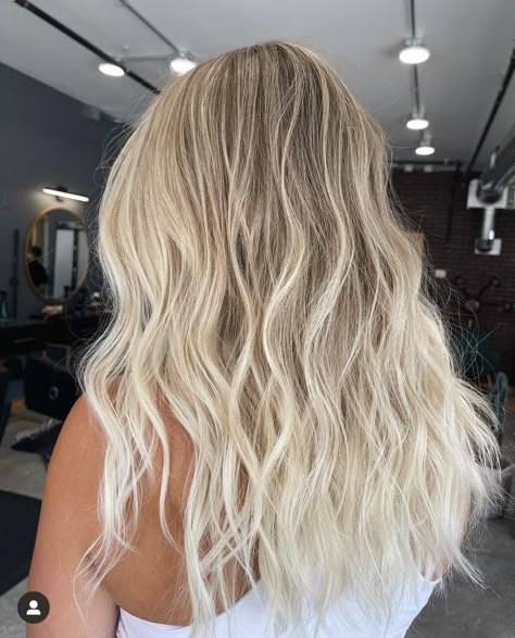 Blonette Hair Highlights On Blonde Hair, Trendy Blonde Hair Highlights, Summer Dimensional Blonde, Summer Beach Blonde Hair, Really Blonde Balayage, Blonde Dimensional Hair Highlights, Blond Highlights On Blond Hair, Blonde Highlights In Blonde Hair, Highlights And Low Lights Blonde