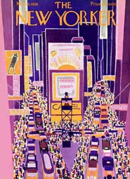 Coverjunkie | Time Square - Coverjunkie The New Yorker Magazine, New Yorker Magazine, New Yorker Covers, Vintage Magazines, Vintage Magazine, The New Yorker, Editorial Illustration, Magazine Art, New Wall