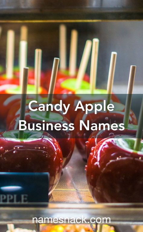 10 sugary name ideas for your candy apple business. Toffee Dip, Apple Nachos, Free Logos, Toffee Apple, Name Ideas, Candy Apple, Candy Store, Candy Apples, Caramel Apples