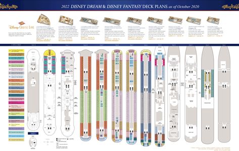 Disney Cruise Line Stateroom Considerations for Larger Families | TouringPlans.com Blog Disney Dream Cruise Ship, Disney Wonder Cruise, Disney Magic Cruise, Disney Fantasy Cruise, Deck Plan, Disney Dream Cruise, Disney Cruise Vacation, Disney Cruise Ships, Disney Cruise Tips