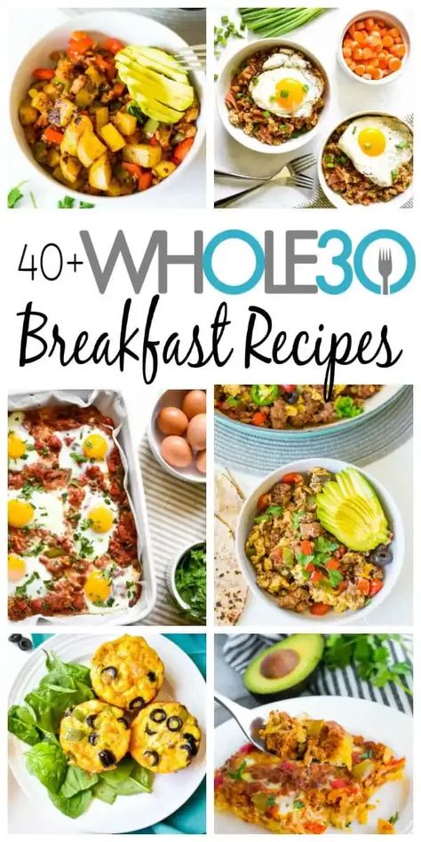 This list is full of delicious and healthy Whole30 recipe and meal ideas to help get you out of your food rut during your Whole30 round! These recipes are simple and easy and are perfect for meal prep! Some are also low carb and keto friendly! #whole30recipes #paleo #paleorecipes #whole30breakfast Whole 30 Breakfast Ideas, Whole 30 Breakfast Recipes, Peach Healthy, Whole30 Recipe, Whole30 Breakfast Recipes, Whole30 Breakfast, Whole 30 Meal Plan, Turkey Breakfast, Whole 30 Breakfast