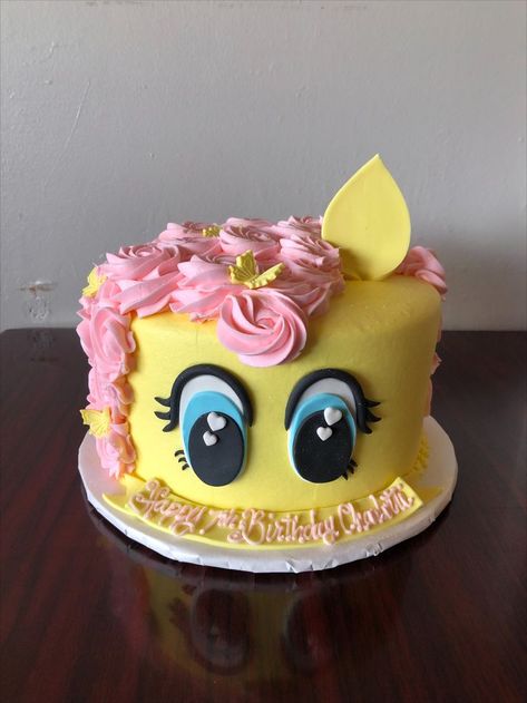 My Little Pony Birthday Cake, Pony Birthday Cake, My Little Pony Cake, Little Pony Cake, Pony Cake, Pony Birthday, Fluttershy, My Little Pony, Birthday Cake