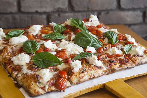 A Roman Pizza Shop Will Soon Replace Penn Quarter’s Bakers & Baristas - Eater DC Roman Pizza, Mumbo Sauce, Pastry Cafe, Pizza Baker, Romans Pizza, Braised Pork Shoulder, Square Pizza, Types Of Pie, Butternut Squash Puree