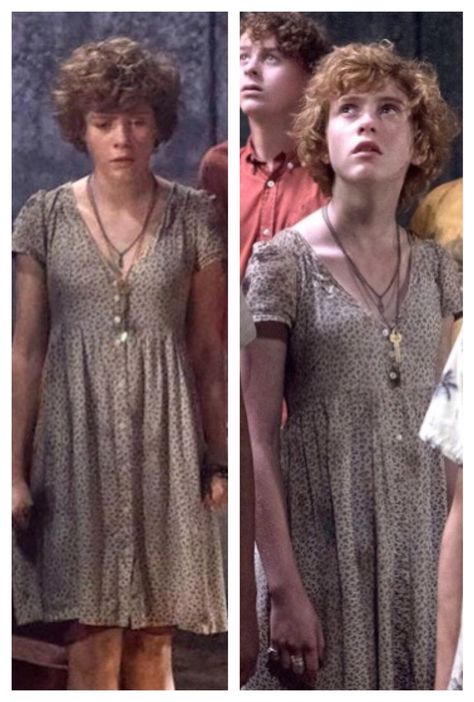 Beverly Marsh dress, from #ItMovie Beverly Marsh Halloween Costume, Beverly Marsh Costume, Beverly Marsh Dress, Beverly Marsh Cosplay, Beverly Marsh Inspired Outfits, Beverly Marsh Haircut, Beverly Marsh Outfits, It Beverly Marsh, Beverly Marsh Aesthetic