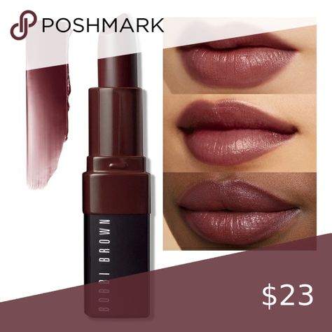 Bobbi Brown • Crushed Lip Color • “Blackberry” Bobbi Brown Crushed Lip Color, Berry Makeup, Bobbi Brown Lipstick, Lip Shade, Skin Tone Makeup, Lipstick For Dark Skin, Makeup Accesories, Brown Lipstick, Lips Shades