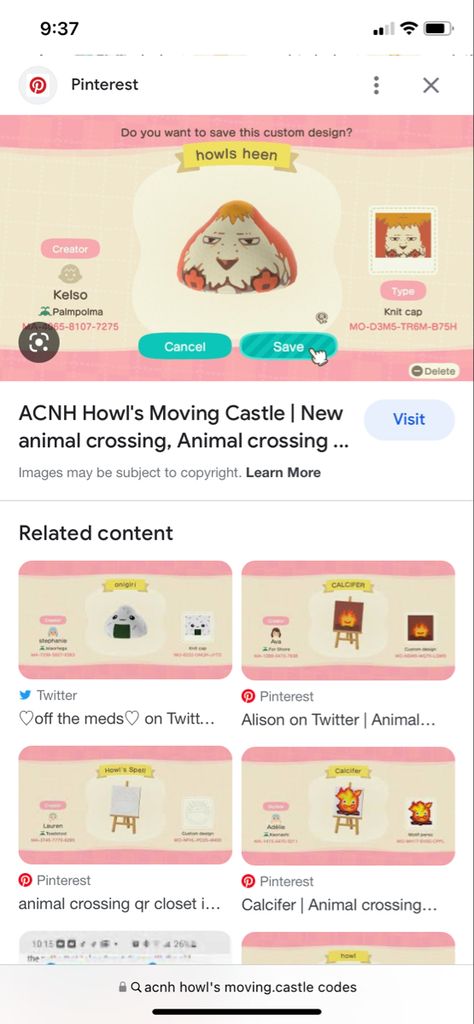 Animal Crossing Howl's Moving Castle, Howls Moving Castle Acnh Design, Animal Crossing Howls Moving Castle Design, Acnh Ghibli, Acnh Design, Castle Designs, Game Cheats, Animal Crossing Qr, Howls Moving Castle