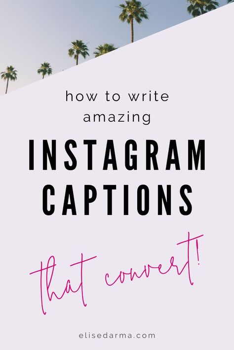 Learn my best Instagram caption writing tips so you can create engaging captions for your business in way less time... In this video, you'll learn how to write better Instagram captions, how to write an Instagram business caption, how to use Instagram for business, Instagram captions ideas, and more. #instagramtips #instagramcontent #contentideas #socialmediamarketing #socialmedia #socialmediacontent #captions #captionideas #captionstips #businesstips #onlinebusiness #workfromhome #homebiz Instagram Tricks, How To Write Better, Instagram Post Captions, Instagram For Business, Freelance Tips, Write Better, Better Instagram, Blog Checklist, Social Media Management Services