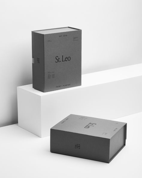 St. Leo visual identity - Fonts In Use Dentist Logo, Scandinavian Heritage, 카드 디자인, Brand Creation, Box Packaging Design, Tea Packaging, Creative Packaging, Foil Stamping, Design Packaging