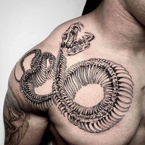 Symbolism Tattoo, Bird Skull Tattoo, Deer Skull Tattoos, Bull Skull Tattoos, Rib Tattoos For Guys, Tattoos And Their Meanings, Snake Skull, Geometric Sleeve Tattoo, Native Tattoos