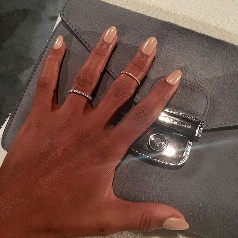 Natural Color Nails, Interview Nails, Natural Gel Nails, Natural Nail Designs, Nagellack Trends, Kerry Washington, Manicures Designs, Minimalist Nails, Opi Nails