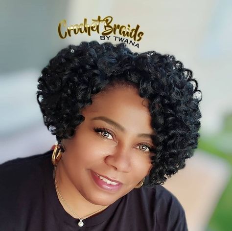 Short Crochet Braid Styles, Short Crochet Braids Hairstyles, Short Curly Crochet Hair, Crochet Hair Styles Freetress, Short Crochet Braids, Crochet Bob, Crochet Curls, Bob Weave, Cabello Afro Natural