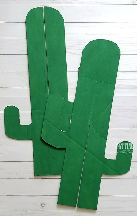 Diy Cardboard Cactus, How To Make A Cactus, Cardboard Cactus, Diy Cactus, Diy Cactus Decor, Fake Cactus, How To Make Pinata, Festival Themed Party, Coachella Party