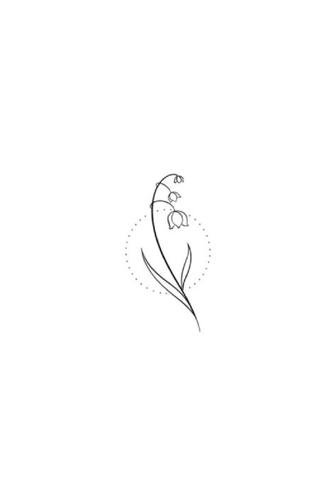 Bluebell Tattoo, Sister Tattoo Designs, Lily Flower Tattoos, Horoscope Tattoos, Minimal Tattoo Design, Tattoo Now, Birth Flower Tattoos, Lily Tattoo, Wrist Tattoos For Women