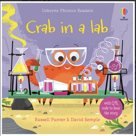 Ocean Lesson Plans, Phonics Readers, Beginner Reader, Science Skills, Phonics Practice, Usborne Books, The Crab, English Language Teaching, Stem Science