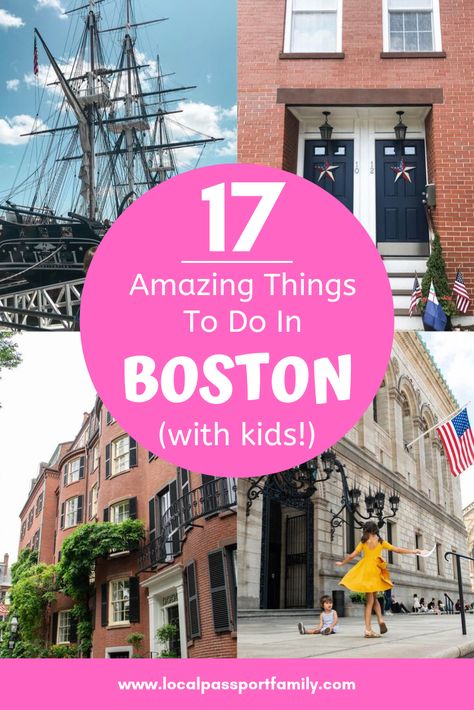 Things to Do In Boston with Kids: 17 Family-Friendly Activities | Local Passport Family What To Do In Boston, Boston With Kids, Boston Activities, Things To Do In Boston, Boston Restaurants, To Do In Boston, Kid Friendly Restaurants, Visiting Boston, Boston Things To Do