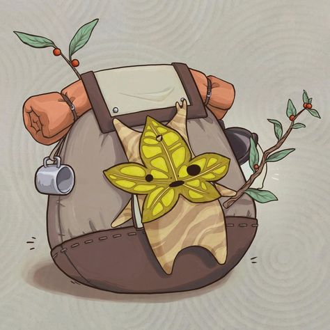 Korok Tattoo, Korok Zelda, Zelda Diy, Zelda Drawing, Legend Of Zelda Characters, Zelda Tattoo, Backpack Art, Zelda Tears Of The Kingdom, Tears Of The Kingdom