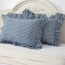 Farmhouse Decorative Pillows, King Size Pillow Shams, Daybed Cover Sets, Ruffle Pillow, Plaid Pillow Covers, Daybed Covers, King Size Pillows, Plaid Pillow, Kids Bedding Sets