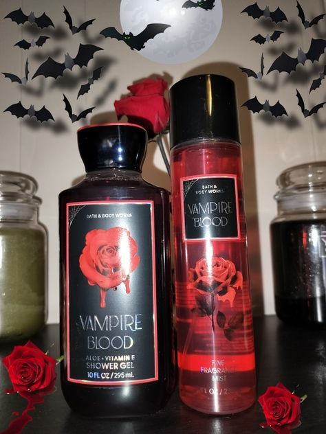 Vampire Blood Perfume, Vampire Blood, Perfume Collection Fragrance, Bath And Body Works Perfume, Gothic Makeup, Dark Makeup, Bath And Body Care, Body Care Routine, Makeup Obsession