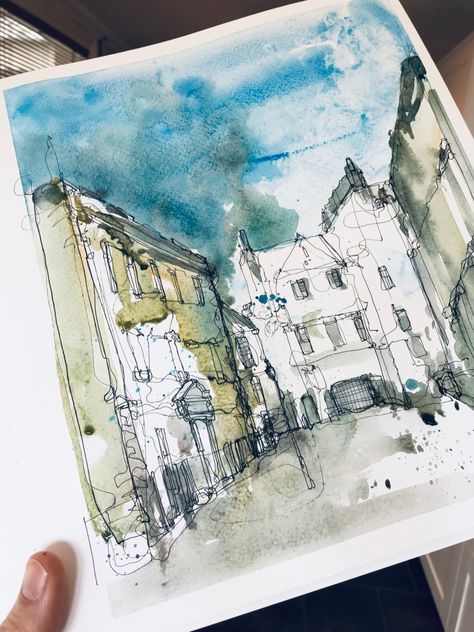 Neil Whitehead, Landscape Sketches, Watercolor Sketching, Bath Somerset, Moleskine Art, Landscape Sketch, Gcse Art, Urban Environment, Art Books