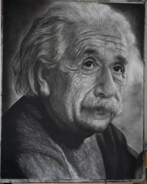 Albert Einstein. Realistic Portraits in Different Styles. By Simone Mulas. Albert Einstein Drawing, Einstein Drawing, Albert Einstein Pictures, Side Face Drawing, Anime Mouth Drawing, Anime Mouth, Graphite Art, Mouth Drawing, Easy Doodle