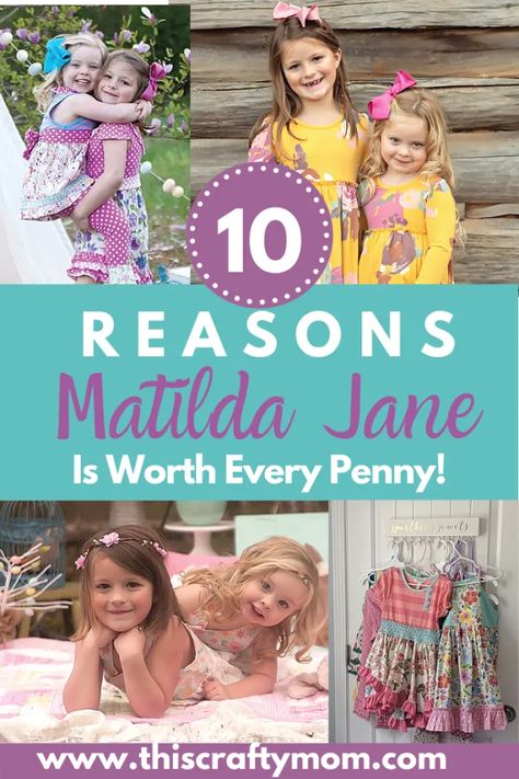 Is Matilda Jane worth it? 10 reasons it is! - This Crafty Mom Free Preschool Lesson Plans, Svgs Free, Diy Silhouette, Crafty Mom, Matilda Jane Clothing, Free Svgs, Silhouette Tutorials, Parenting Techniques, Preschool Lesson Plans