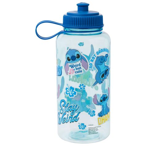 PRICES MAY VARY. DISNEY LILO AND STITCH WATER BOTTLE: This Lilo and Stitch water bottle features Stitch in a variety of summer poses. Stitch is shown eating ice cream, in a hula skirt, and making funny faces. Water bottle is an absolutely adorable addition to your collection. STAY HYDRATED ON THE GO: This water bottle holds up to 33.8 ounces of your favorite beverage and includes a screw on lid. These features make this cup perfect to bring along on your daily adventures. Especially ideal for ro Cute Stitch Stuff, Lilo And Stitch Things, Stitch Stuff, Lilo And Stitch Cups, Lilo And Stitch Backpack, Disney Stitch Water Bottle, Stitch Plush Walmart, Hula Skirt, Summer Poses