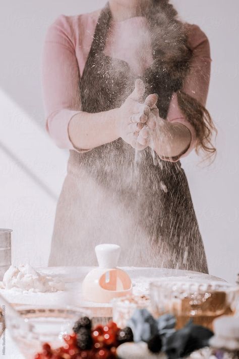 Cooking Portrait Photography, Professional Chef Photos, Chef Cooking Photography, Heirloom Photoshoot, Female Chef Aesthetic, Laura Character, Chef Woman, Woman Baking, Chef Photo