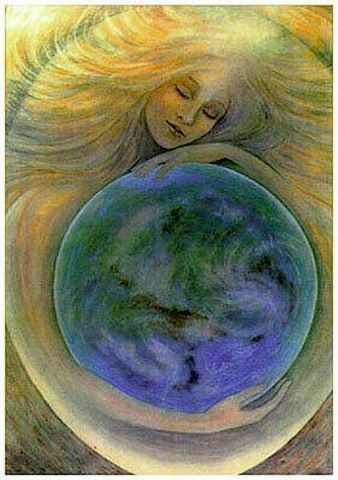 Gaia. Greek mythology's mother earth. Mother of Cronus and grandmother of Zeus . The great mother of all: the gods, titans, giants, and the oceans. Arte Yoga, Sacred Feminine, Goddess Art, Save Earth, Gods And Goddesses, Divine Feminine, Book Of Shadows, Greek Mythology, Mother Earth