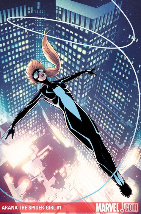 Araña the Spider-Girl #1 Julia Carpenter, Spider Girl, Comics Girls, Spider Gwen, Spider Woman, Marvel Comics Art, Marvel Girls, Marvel Women, Comics Girl