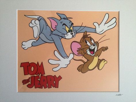 Tom Und Jerry, Disney Canvas Art, Disney Canvas, Trippy Painting, Small Canvas Paintings, Disney Art Drawings, Simple Canvas Paintings, Cute Canvas Paintings, Easy Canvas Art