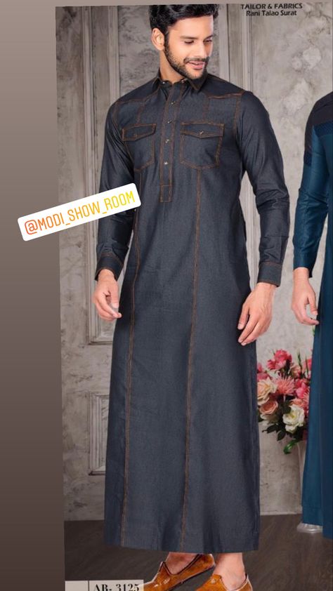 Dress Petan, Kanzu Wear, Pathani Suit, Shalwar Kameez Designs, Latest African Wear For Men, African Wear For Men, Gents Kurta Design, Gents Kurta, Black Lehenga