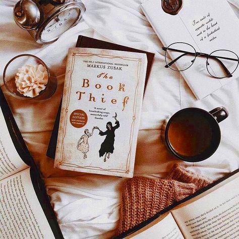 There's nothing like finishing a life-changing book for the first time. Book Flatlay, Book Thief, Markus Zusak, Bookstagram Inspiration, The Book Thief, Tea And Books, Book Instagram, Reading Challenge, A Cup Of Coffee