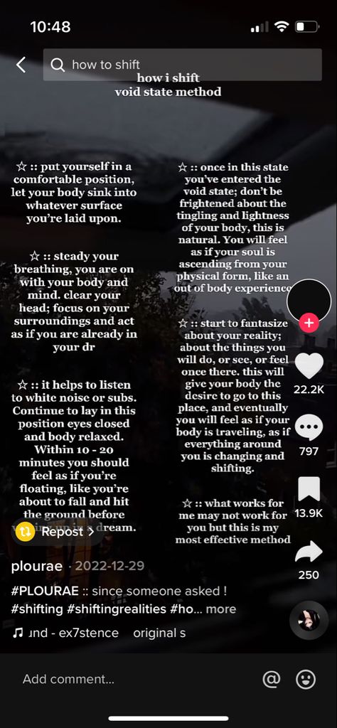 Desired Reality Body Ideas, Non Visualizing Shifting Methods, Shifting Realities Ideas, Time Ratio For Shifting, Void State Shifting Method, 12345 Method Shifting, 5 Senses Method Shifting, Shifting Methods No Visualizing, Shifting Methods For Beginners Sleeping