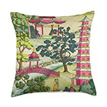 Check this out! Chinese Artwork, Throw Pillow Fabric, Vintage Chinoiserie, Artwork Gifts, Deny Designs, Perfect Pillow, Pillow Throw, Art Lovers, Chinese Art