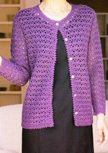 chompas tejidas a crochet para damas mayores Vest Ideas, Crochet Bolero Pattern, Gilet Crochet, Crochet Cardigan Sweater, Crochet Bolero, Crochet Coat, Crochet Halter, Crochet Jacket, Crochet Cardigan Pattern